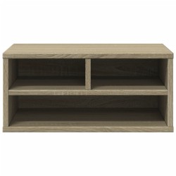 Support d'imprimante chêne sonoma 49x40x22,5 cm bois ingénierie 