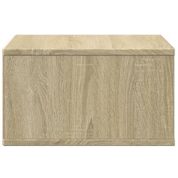 Support d'imprimante chêne sonoma 49x40x22,5 cm bois ingénierie 