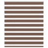 Store zèbre marron 120x150cm largeur du tissu 115,9cm polyester 