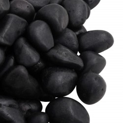 Galets polis 10 kg noir 2-5 cm 
