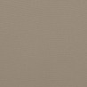 Coussin de palette taupe 60x60x9,5 cm tissu oxford 