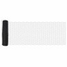 Clôture Hexagonale Grise 0,6x25 m Acier 