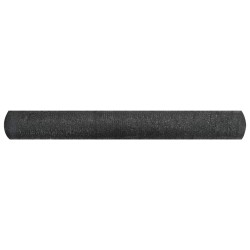 Filet brise-vue Noir 1,5x10 m PEHD 150 g/m²  