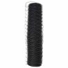 Clôture Hexagonale Grise Gris 0.6 x 50 m Acier 