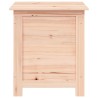 Boîte à coussins d'extérieur 50x50x56 cm Bois de sapin massif 