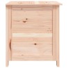 Boîte à coussins d'extérieur 50x50x56 cm Bois de sapin massif 
