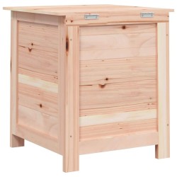 Boîte à coussins d'extérieur 50x50x56 cm Bois de sapin massif 