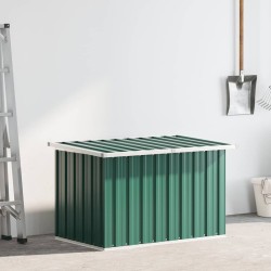 Boîte de rangement de jardin Vert 109x67x65 cm 