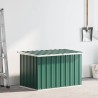 Boîte de rangement de jardin Vert 109x67x65 cm 