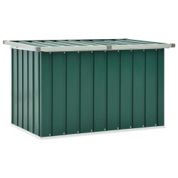 Boîte de rangement de jardin Vert 109x67x65 cm 