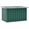 Boîte de rangement de jardin Vert 109x67x65 cm 