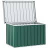 Boîte de rangement de jardin Vert 109x67x65 cm 