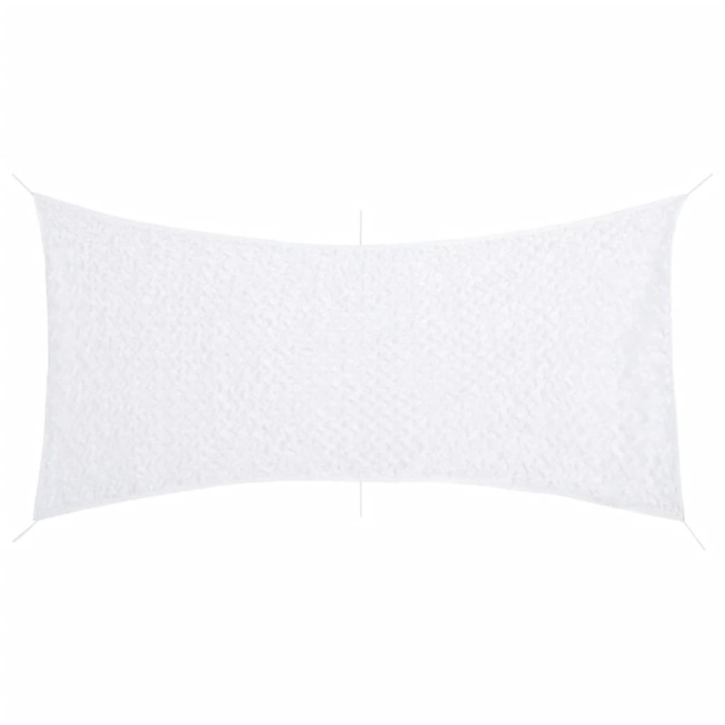 Filet de camouflage avec sac de rangement 506x279 cm blanc 