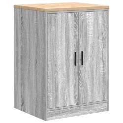 Armoire de rangement de garage sonoma gris 60x51x85 cm bois pin 