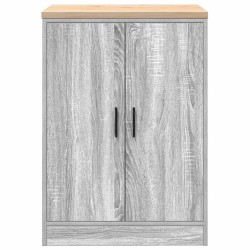 Armoire de rangement de garage sonoma gris 60x51x85 cm bois pin 