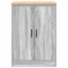 Armoire de rangement de garage sonoma gris 60x51x85 cm bois pin 