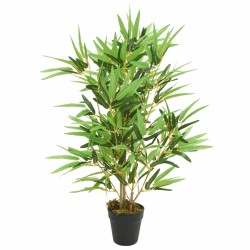 Bambou artificiel 368 feuilles 80 cm vert 