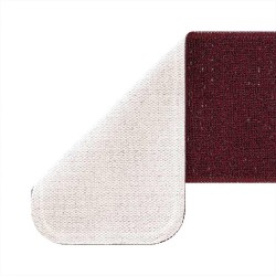 Tapis d'escalier avec dos en latex Bourgogne 20x75 cm 