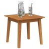 Table d'appoint 45 x 45 x 40 cm en bois d'acacia massif 