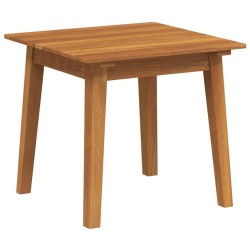 Table d'appoint 45 x 45 x 40 cm en bois d'acacia massif 