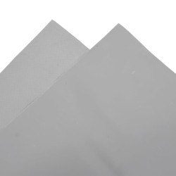Bâche gris 1,5x10 m 650 g/m² 