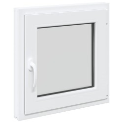 Fenêtre de sous-sol« RISOR » 50 x 50 cm oscillo-battante DIN droite blanche 