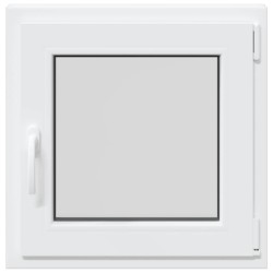 Fenêtre de sous-sol« RISOR » 50 x 50 cm oscillo-battante DIN droite blanche 
