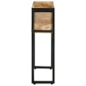 Jardinière 60x20x68 cm Bois de manguier brut 