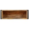 Jardinière 60x20x68 cm Bois de manguier brut 