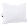 Oreillers 2 pcs Blanc 60 x 70 cm 85gsm 100% polyester 