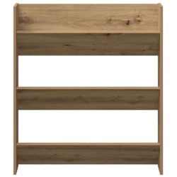 Cabinets à chaussures muraux avec étagère Autre 2 pcs chêne artisanal 