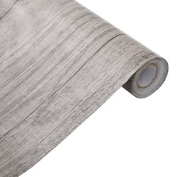 Autocollant auto-adhésif pour meuble aspect bois 90x500 cm PVC 