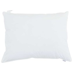 Oreillers 2 pcs Blanc 40 x 60 cm 130gsm 100% coton 