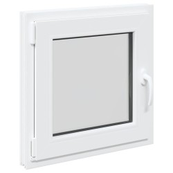Fenêtre de sous-sol« RISOR » 50 x 50 cm oscillo-battante DIN gauche blanche 