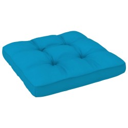 Pouf palette de jardin Bois de pin imprégné de blanc 