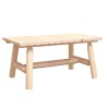 Table basse 90x50x41 cm bois massif d'épicéa  
