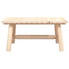 Table basse 90x50x41 cm bois massif d'épicéa  