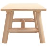 Table basse 90x50x41 cm bois massif d'épicéa  