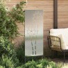 Panneau décoratif de jardin Argenté 50 x 140 cm 