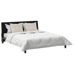 Duvet d'hiver avec oreiller 3 pcs Blanc 240 x 220 cm Microfibre 