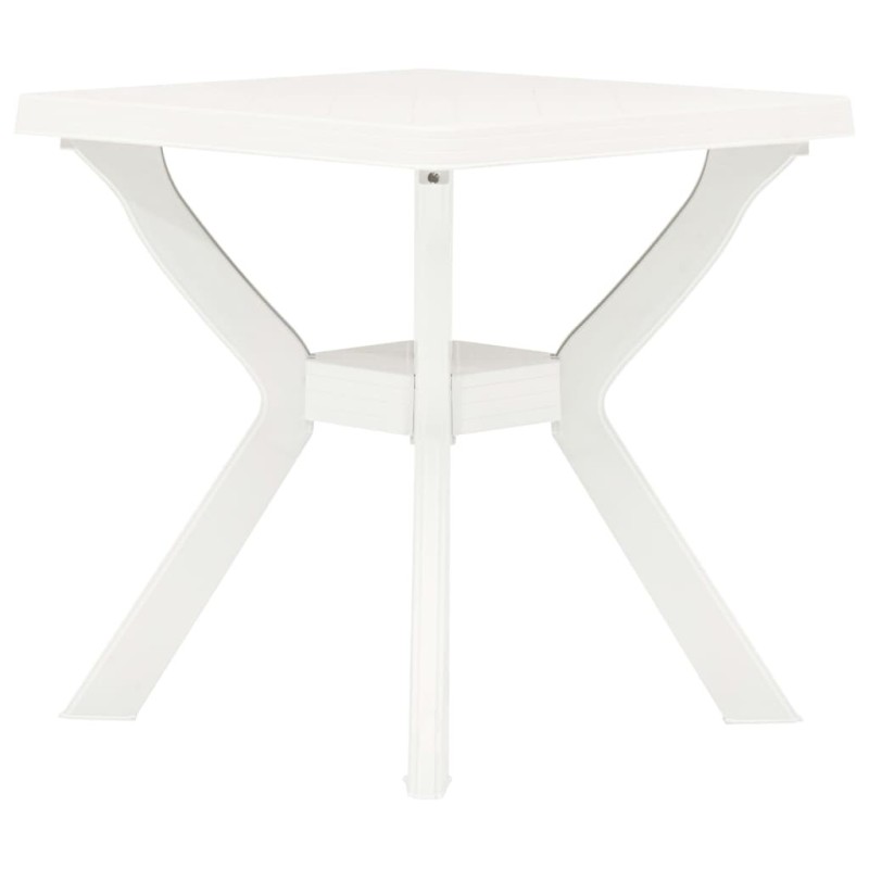 Table de bistro Blanc 70x70x72 cm Plastique Table de bistro Blanc 70x70x72 cm Plastique