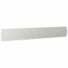 Bordures de pelouse 10 pcs 15x103 cm acier inoxydable 