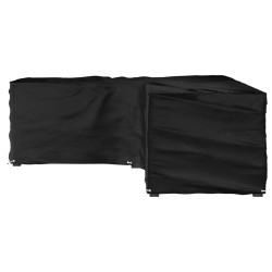 Housse de salon de jardin en forme de L 16 œillets 210x260x80cm 