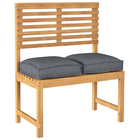 Coussins palette siège - 2 pièces anthracite 40x40x8 cm en tissu Oxford 
