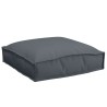 Coussins palette siège - 2 pièces anthracite 40x40x8 cm en tissu Oxford 