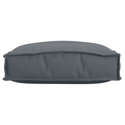 Coussins palette siège - 2 pièces anthracite 40x40x8 cm en tissu Oxford 