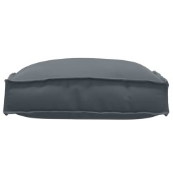 Coussins palette siège - 2 pièces anthracite 40x40x8 cm en tissu Oxford 