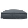 Coussins palette siège - 2 pièces anthracite 40x40x8 cm en tissu Oxford 