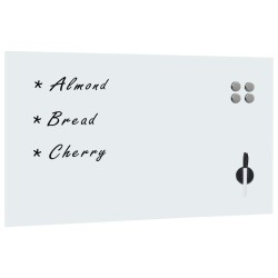 Tableau noir magnétique mural Verre 120x60 cm 