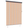 Store Roulant Extérieur Rayé Jaune et bleu 220 x 250 cm tissu 
